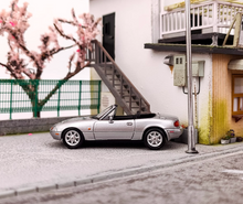 Load image into Gallery viewer, HJ 1:64 Silver JDM MX5 Miata Eunos Roadster Sports Model Diecast Metal Car New
