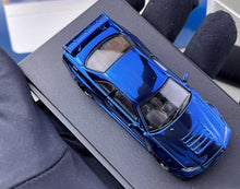 Load image into Gallery viewer, Fuji 1:64 Blue Carbon Skyline GTR R34 Nismo Z-Tune Model Diecast Metal Car

