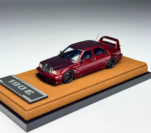Load image into Gallery viewer, Deepmaker 1:64 Red 190E EVOII Widebody Sports Model Diecast Resin Car New Collection
