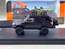 Load image into Gallery viewer, GCD 1:64 Black 4 Runner N280 SUV ORV Camper TRD Model Diecast Metal Car New Collection

