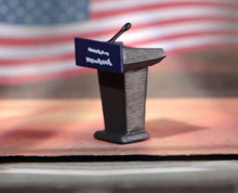 Load image into Gallery viewer, 1:64 Painted Figure Model Miniature Resin Diorama Sand Cap Coat Suit Man Rostrum New Collection
