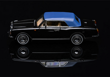 Load image into Gallery viewer, GFCC 1:64 Black 1993 Corniche IV Drophead Luxury Top Model Diecast Metal Car
