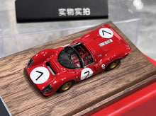 Load image into Gallery viewer, DMH 1:64 Red 1967 330 P4 #7 Convertible Sports Model Diecast Resin Car New Collection
