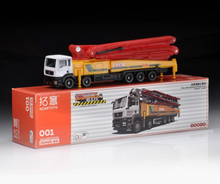 Load image into Gallery viewer, XCARTOYS 1:100 Construction Concrete Pump Truck Model Diecast Metal Car New
