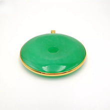 Load image into Gallery viewer, Nature Jade Green Round Pendant Necklace Gift Jewelry charm Blessing Luck new
