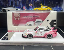 Load image into Gallery viewer, XKE 1:64 Pink 911 RWB 993 Classic Sports Model Diecast Metal Car New Collection
