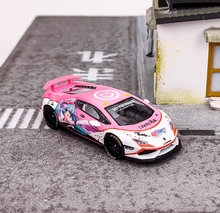 Load image into Gallery viewer, King 1:64 Pink LP610 Huracan LBWK Racing Sports Model Diecast Metal Car New
