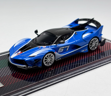 Load image into Gallery viewer, U2 1:64 Blue FXXK EVO #67 Super Racing Sports Model Diecast Resin Car New Collection
