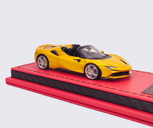 Load image into Gallery viewer, ART 1:64 Yellow SF90 Convertible Racing Sports Model Diecast Resin Car New
