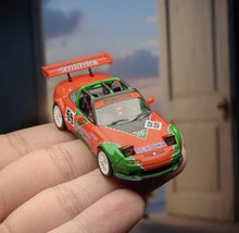 Load image into Gallery viewer, Liomio 1:64 Orange MX5 Miata Roadster Touring #55 Model Diecast Metal Car New Collection
