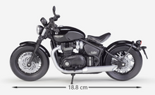 Load image into Gallery viewer, WELLY 1:12 2021 Bonneville Bobber Heavy Sports Model Diecast Metal Motorcycle
