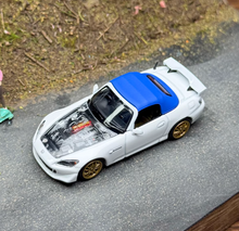 Load image into Gallery viewer, MH 1:64 White JDM S2000 Type S Sports Model Diecast Metal Car New Collection
