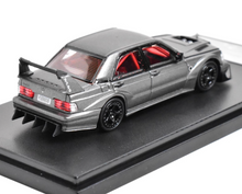 Load image into Gallery viewer, RM 1:64 Gray 190E W201 KS Evo III Sports Sedan Model Diecast Metal Car New Collection
