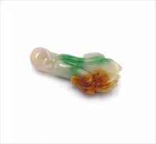 Load image into Gallery viewer, Nature Jade Wealth Pendant Necklace Gift Jewelry charm Blessing Lucky Fortune b
