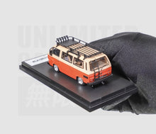 Load image into Gallery viewer, Mortal 1:64 Orange VW T3 Multi Mini Van Camper Sport Model Diecast Metal Car
