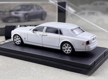 Load image into Gallery viewer, SW 1:64 White Phantom VII 7 Luxury Sedan Sports Model Diecast Metal Car New Collection
