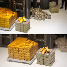 Load image into Gallery viewer, 1:64 Painted Figure Model Miniature Resin Diorama Toy Sand Four People Container
