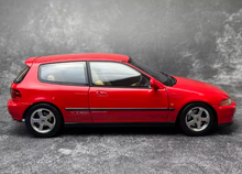 Load image into Gallery viewer, LCD 1:18 Red JDM Civic EG6 SIR Hatchback Sports Model Diecast Metal Car New

