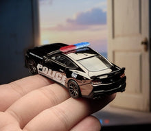 Load image into Gallery viewer, CM 1:64 Mustang Dark Horse Police Coupe Sports Model Diecast Metal Car New Collection
