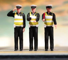 Load image into Gallery viewer, 1:64 Painted Figure Model Miniature Resin Diorama Sand Traffit Policeman Man Toy New Collection
