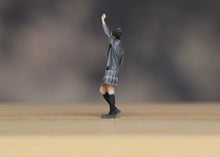 Load image into Gallery viewer, 1:64 Painted Figure Model Miniature Resin Diorama Sand CheerLeading Girl Uniform

