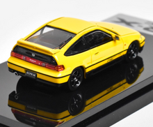 Load image into Gallery viewer, HJ 1:64 JDM Yellow CR-X SiR EF8 Hatchback Sports Model Diecast Metal Car New Collection
