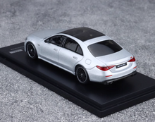 Load image into Gallery viewer, AR 1:64 Silver Benz AMG S63 E Performance Sports Model Diecast Metal Car New Collection
