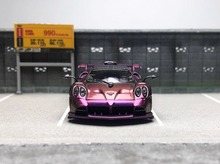 Load image into Gallery viewer, CM 1:64 Purple Imola Super Racing Sports Model Diecast Metal Car
