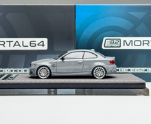 Load image into Gallery viewer, Mortal 1:64 Gray 1M Coupe E82 Sports Model Diecast Metal Car New Collection
