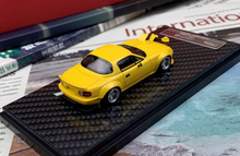 Load image into Gallery viewer, YM 1:64 Yellow JDM Miata MX5 Pandem Hard Top Sport Model Diecast Resin Car New
