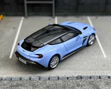 Load image into Gallery viewer, King 1:64 Blue Vanquish Zagato Hatchback Sports Model Diecast Metal Car New Collection
