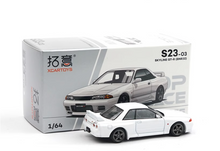 Load image into Gallery viewer, Poprace 1:64 White JDM Skyline GTR R32 Sports Model Diecast Metal Car BN
