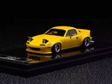 Load image into Gallery viewer, YM 1:64 Yellow JDM Miata MX5 Pandem Hard Top Sport Model Diecast Resin Car New
