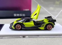 Load image into Gallery viewer, LMF 1:64 Green Carbon Devel 16 Racing Sports Model Diecast Metal Car New Collection
