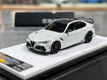 Load image into Gallery viewer, 1:64 CL White Romeo Giulia GTAm Sports Model Diecast Resin Car New Collection
