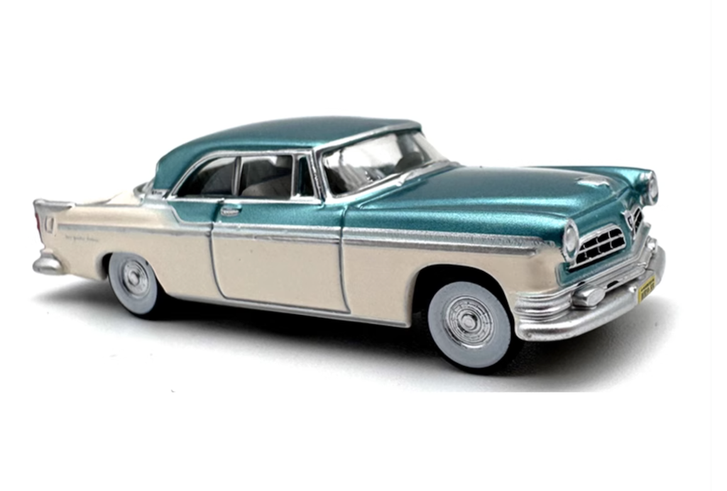 1:87 Green Chrysler Coupe Sports Classic Model Diecast Metal Car New Collection