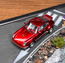 Load image into Gallery viewer, Zincit 1:64 Red 911 964 Singer DLS Sports Model Diecast Metal Car New Collection
