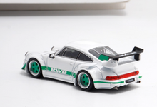 Load image into Gallery viewer, Star 1:64 White Green RWB 964 GT Racing Sports Model Diecast Metal Car New Collection
