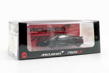 Load image into Gallery viewer, CM 1:64 Matte Black 765LT Racing Sports Model Diecast Metal Car New Collection
