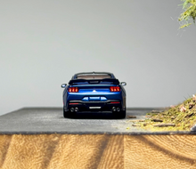 Load image into Gallery viewer, 1:64 CM Blue Dark Horse Mustang Sports Model Diecast Metal Car New Collection
