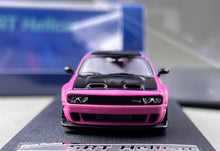 Load image into Gallery viewer, SH 1:64 Pink Blue Challenger SRT Hellcat Sports Model Diecast Metal Car New Collection
