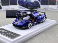 Load image into Gallery viewer, DK 1:64 Blue Huayra BC Sports Open Model Diecast Metal Car New Collection
