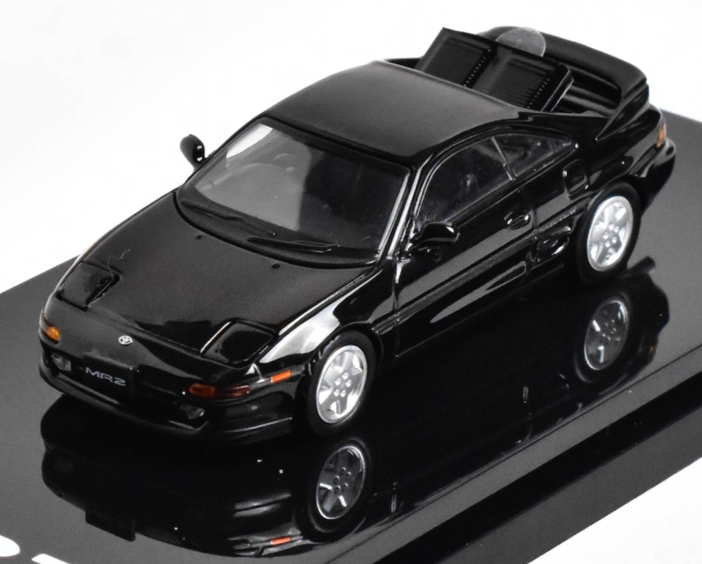 Hobby Japan 1:64 JDM Black MR2 GT-S SW20 Sports Model Diecast Metal Car New Collection