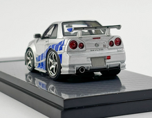 Load image into Gallery viewer, YM 1:64 JDM Skyline GTR R34 Z-TUNE Q Cute Car Sports Model Diecast Resin New Collection
