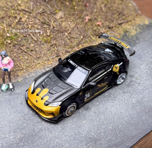 Load image into Gallery viewer, Minigt 1:64 Black GR86 LB Coupe Sports Model Diecast Metal Car New Collection
