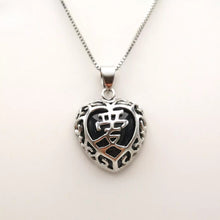Load image into Gallery viewer, Nature Jade Love Pendant Necklace Gift Jewelry charm Blessing Adore Jewelry o
