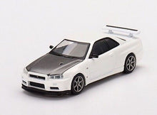 Load image into Gallery viewer, MINIGT 1:64 White JDM Nissan Skyline GTR Racing Sports Model Toy Metal Car 501
