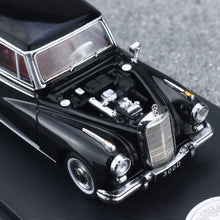 Load image into Gallery viewer, GFCC 1:64 Black 1959 300D Classic Vintage Sports Model Diecast Metal Car BN
