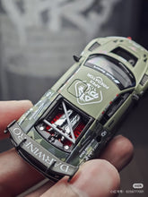Load image into Gallery viewer, Kilo 1:64 Green R8 LMS GT3 EVO Widebody Sports Model Diecast Metal Car New Collection
