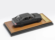 Load image into Gallery viewer, WTX 1:64 1994 Matte Black 600Sel W140 Sedan Model Diecast Metal Car New Collection
